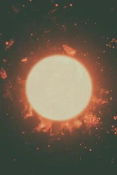 Solar System. Sun. Elements of this image furnished by NASA Foto stock