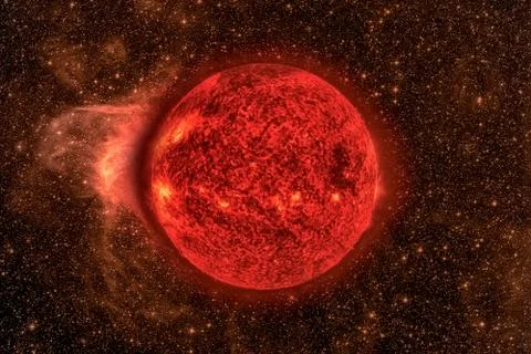 Solar System - Sun. Elements of this image furnished by NASA. Foto stock