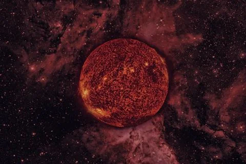 Solar System. Sun. Elements of this image furnished by NASA Stock Photos