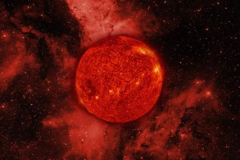 Solar System. Sun. Elements of this image furnished by NASA Solar System -... Stock Photos
