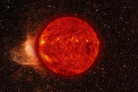 Solar System - Sun. Elements of this image furnished by NASA. Solar System... Foto stock