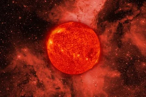 Solar System. Sun. Elements of this image furnished by NASA Solar System -... Stock Photos