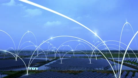 Solar Technology Video stock 154673063