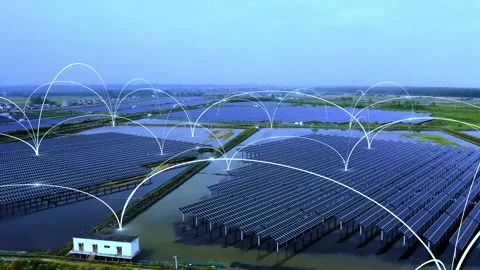 Solar Technology 스톡 동영상 154673298