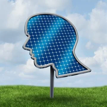 Solar technology Stock Illustration