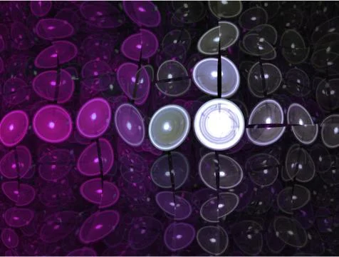 Solar wind chimes Stockillustratie