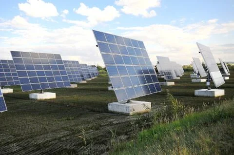 Solaranlage Stock Photos