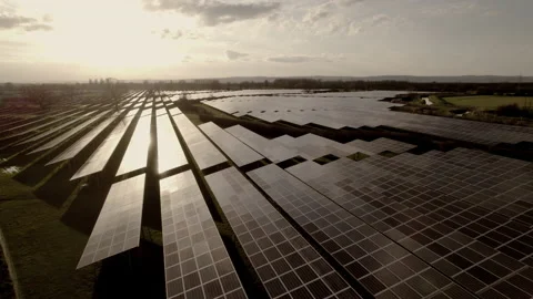 SolarFarm Stock Footage 237364406