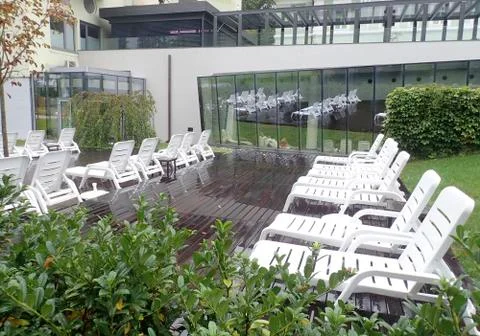 Solarium open area Stock Photos