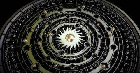 Solarius motion system 스톡 일러스트