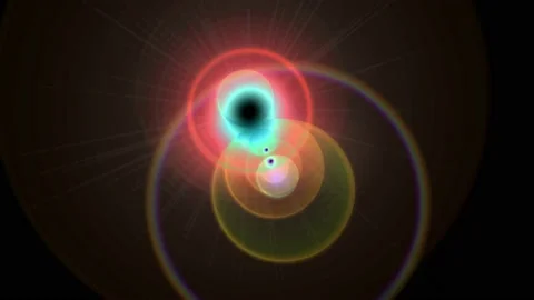 Solarize sun ray rotate animation background. 2D rendered computer graphic Video stock 185592529