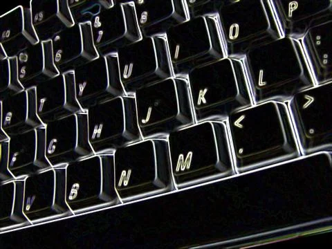 Solarized keyboard Stock Photos
