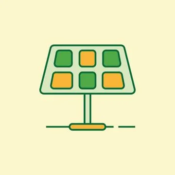 Solarpanel Stock Illustration