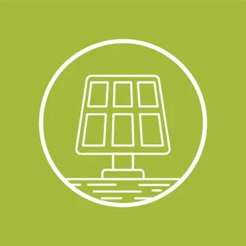 Solarpanel Stock Illustration
