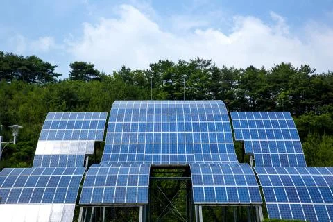 Solar panel Stock Photos