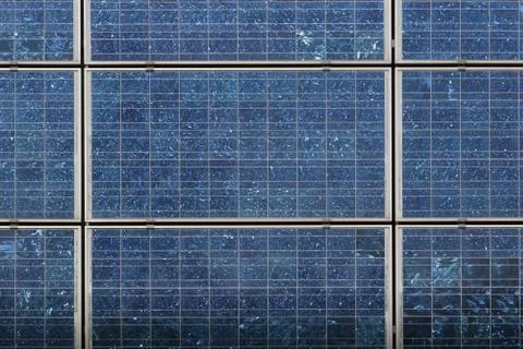 Solarzellen Stock Photos