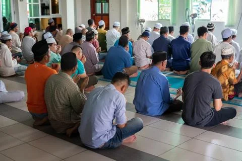 Solat Jumaat Stock Photos