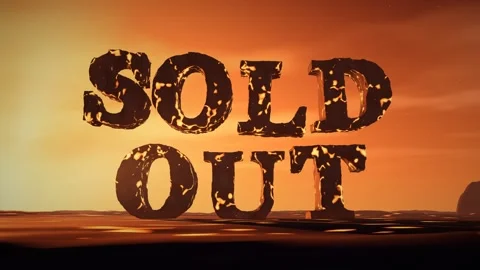 Sold Out Basalt Letters with Molten Lava Glowing in the Cracks on a Volcanic Stock Footage 341986231