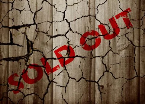 Sold out Stock Illustration