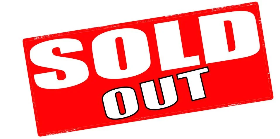 Sold out Stock Illustration