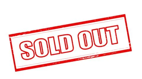 Sold out Stock Illustration