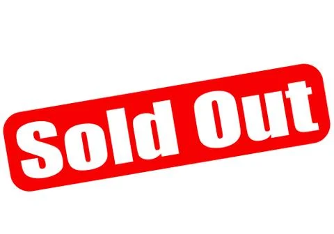 Sold out Stock Illustration
