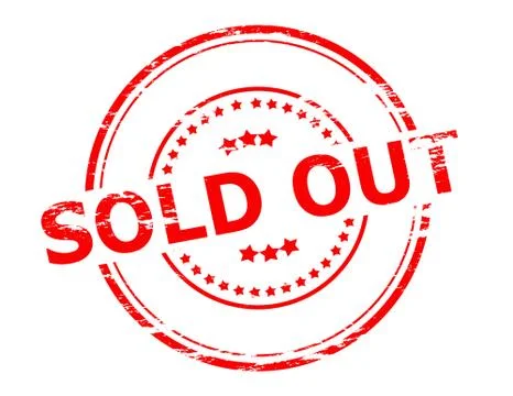 Sold out Stock Illustration