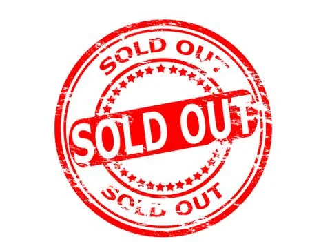 Sold out Stock Illustration