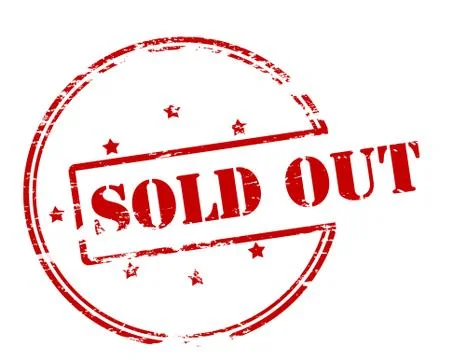 Sold out Stock Illustration