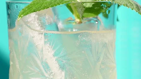 Сold summer cocktail. 스톡 동영상 156051269