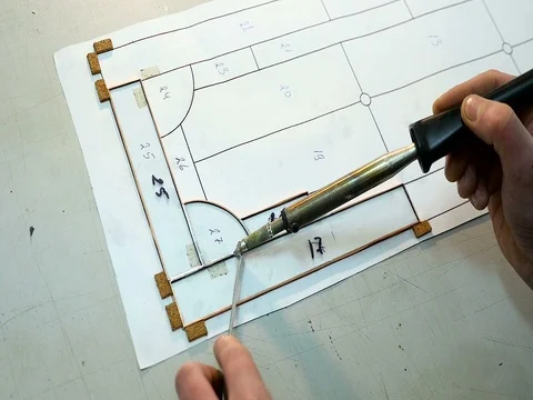 Solder junction Stock Footage 71530015