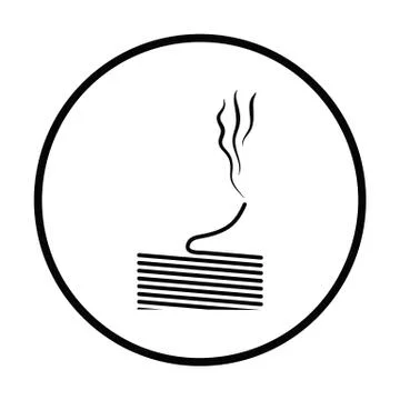 Solder wire icon Stock Illustration