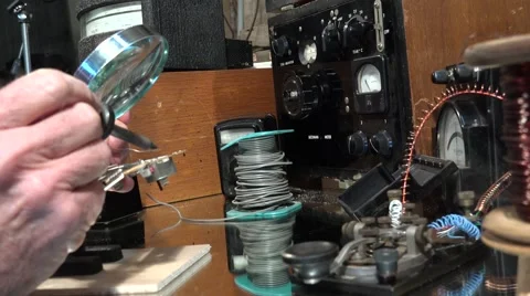 Soldering bomb circuit Video stock 46338129
