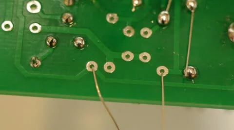 Soldering Circuit Board Stock Footage 11856128