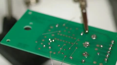 Soldering Circuit Board V Stock Footage 11856000