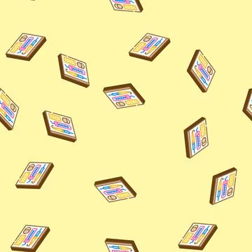 Soldering components electronics isometric icon seamless pattern Stockillustratie