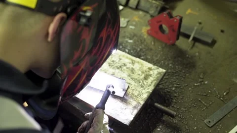 Soldering Flares 2 Stock Footage 151556552