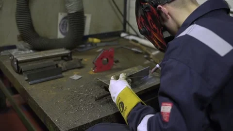 Soldering Flares Stock Footage 151556568