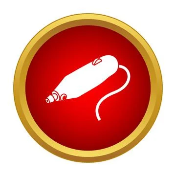 Soldering iron tool for electronics work icon Stock Illustration