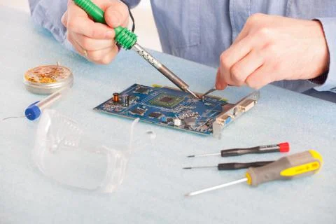 Soldering Stock Photos