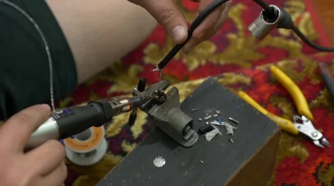 Soldering Terminals 库存影片 40301062