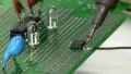 Soldering wire to surface mount IC Video HD