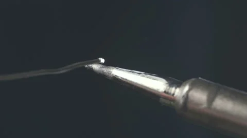 Soldering wires close-up Stock Footage 105004379