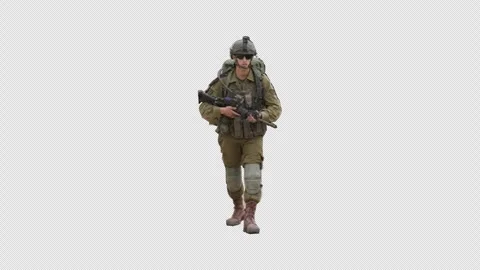 SOLDIER 2 Stock Footage 253780198