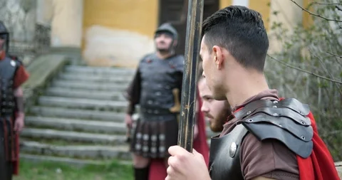 Soldier with armour 動画素材 95428272