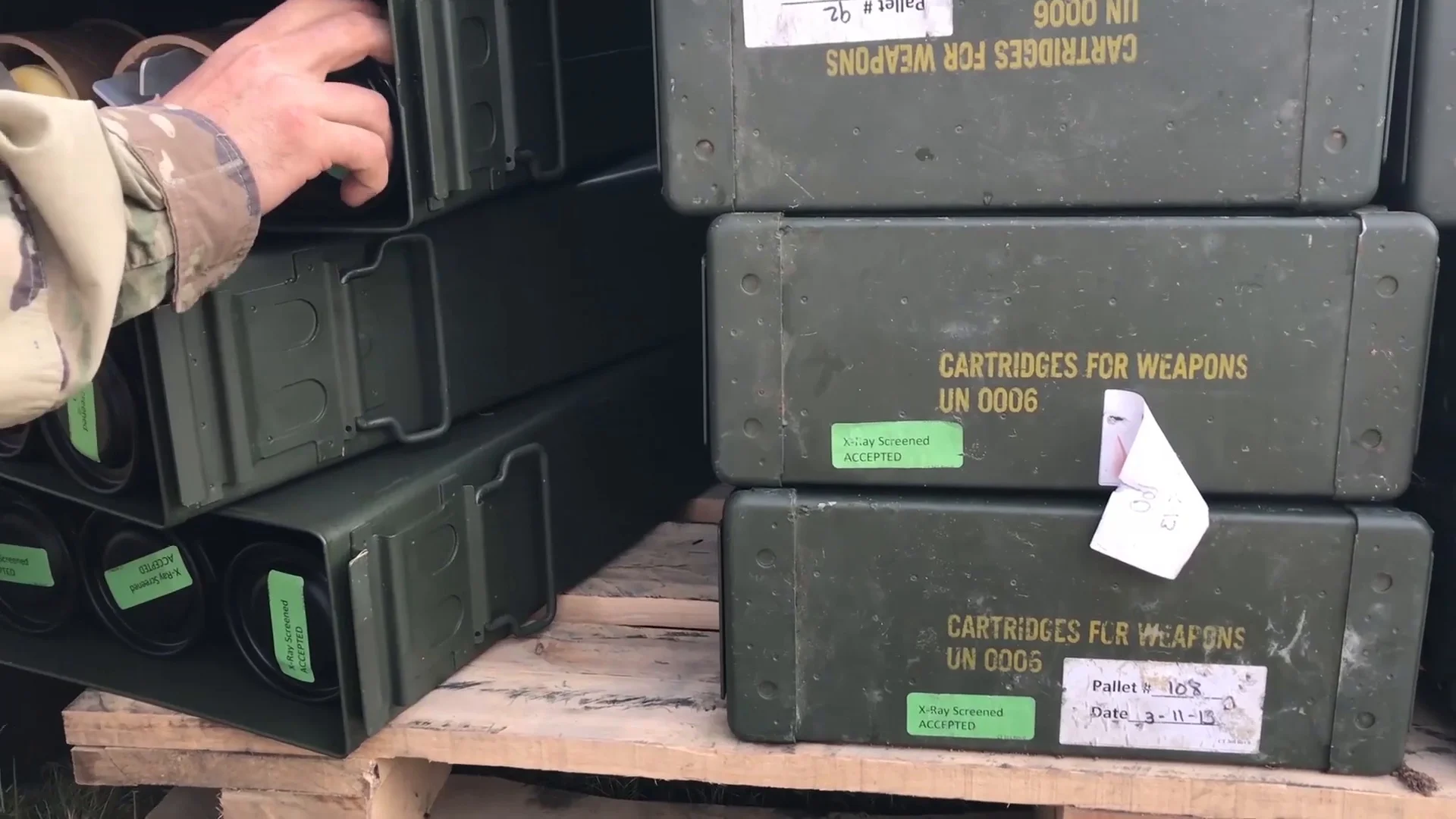 AMMO BOX - 81MM CAN