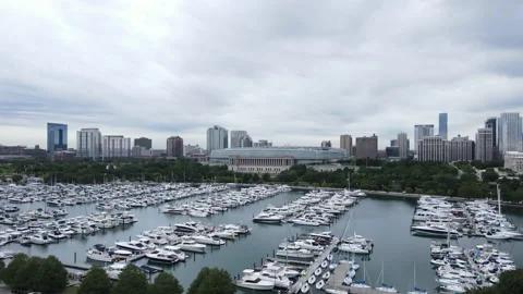 Soldier Field Up Shot 動画素材 163274192