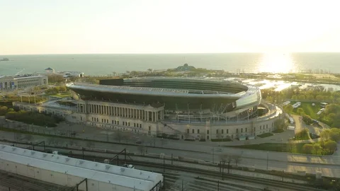 Soldier Field Sub 03 Video stock 107112672