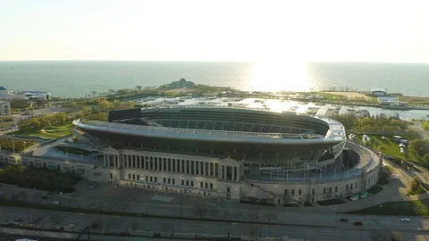 Soldier Field Sub 12 Video stock 107112914