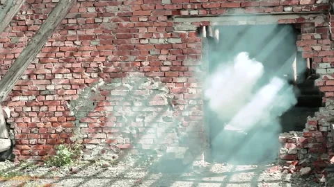 A soldier fires active-reactive grenades. Video stock 195992131